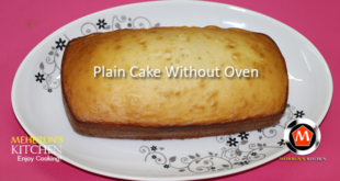 Plain Cake Without Oven-Meherun's Kitchen